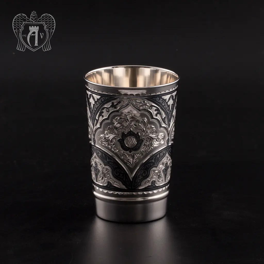 Серебряный стакан «Султан»