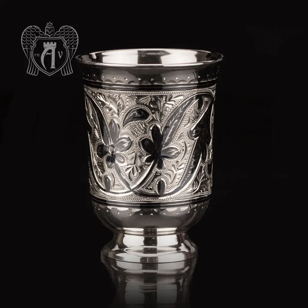 Серебряный стакан «Вереск»