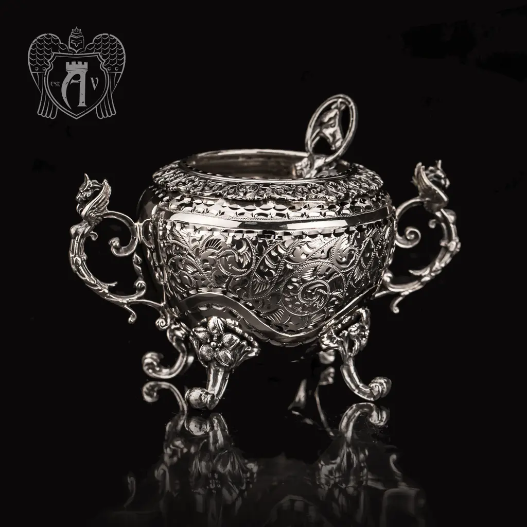 Солонка из серебра «Дворцовая»