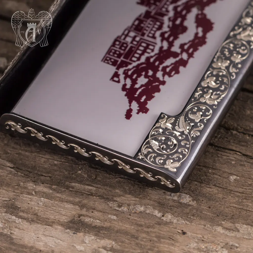 Визитница серебряная «Excelsior» - фото 4