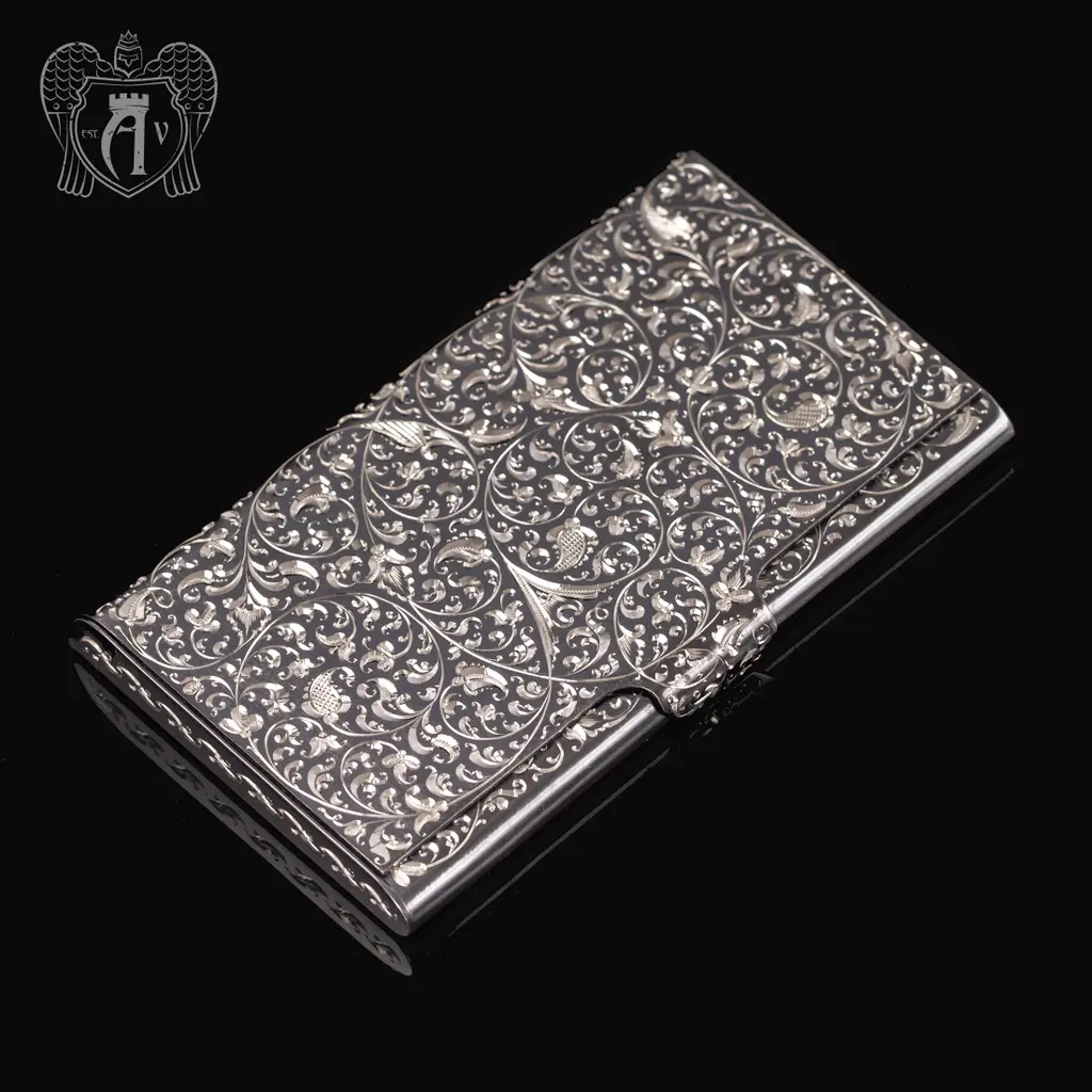 Визитница серебряная «Excelsior»