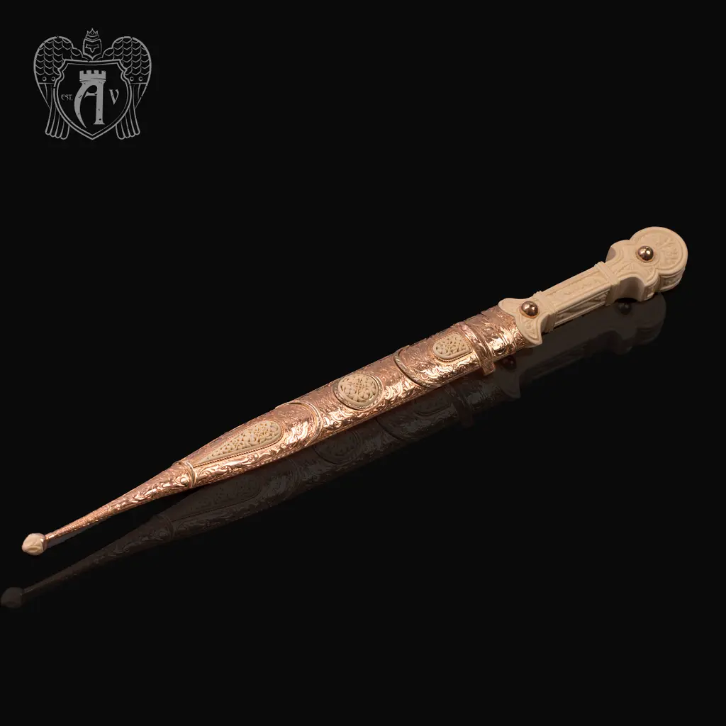 Кинжал из золота «Кавказ 2»