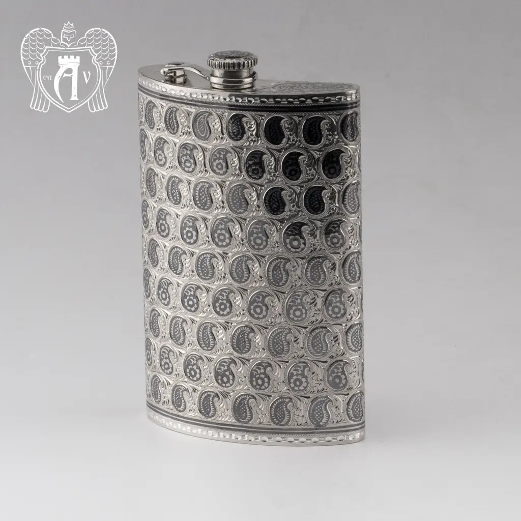 Серебряная фляжка «Эстет» - фото 5