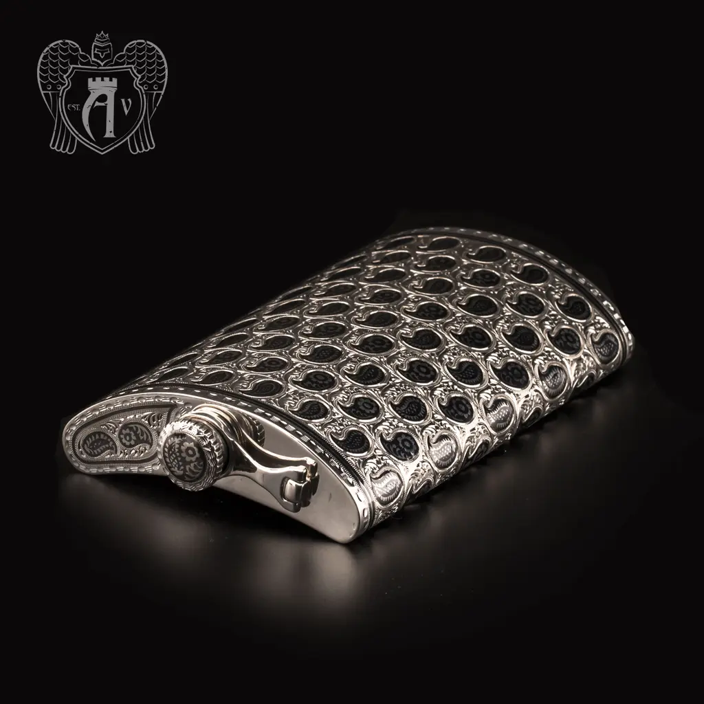 Серебряная фляжка «Эстет» - фото 6