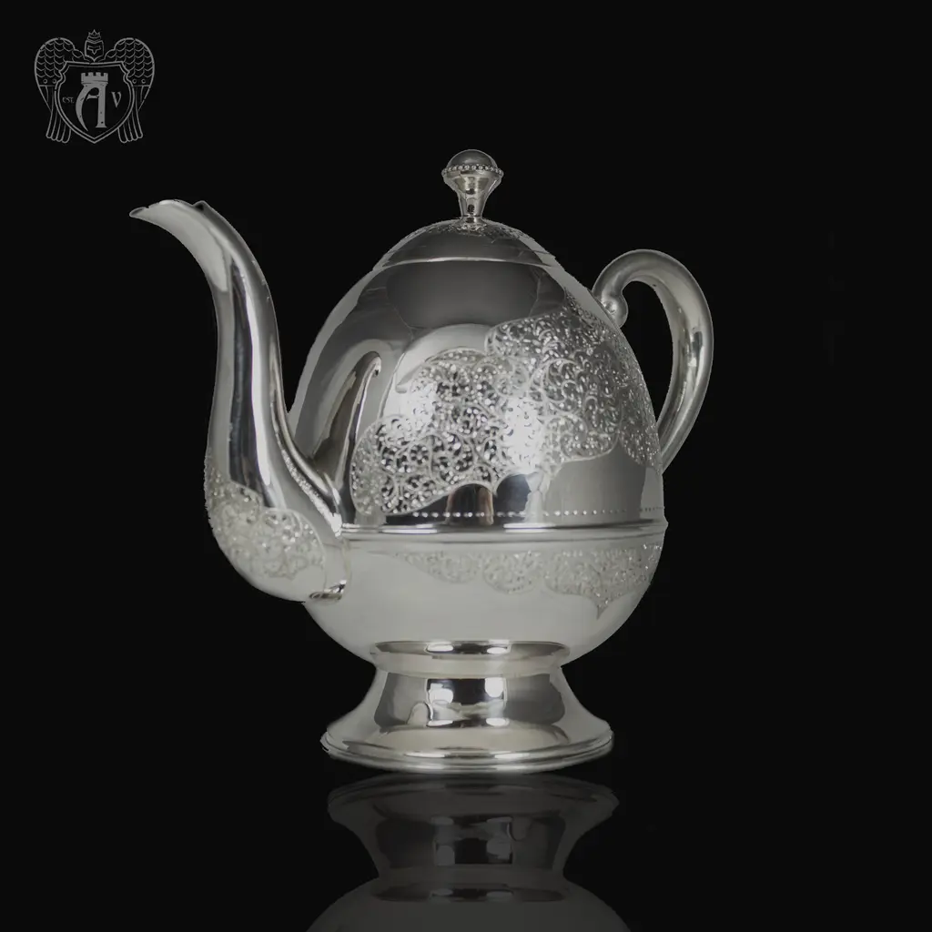 Серебряный заварочный  чайник « Маэстро» - фото 2