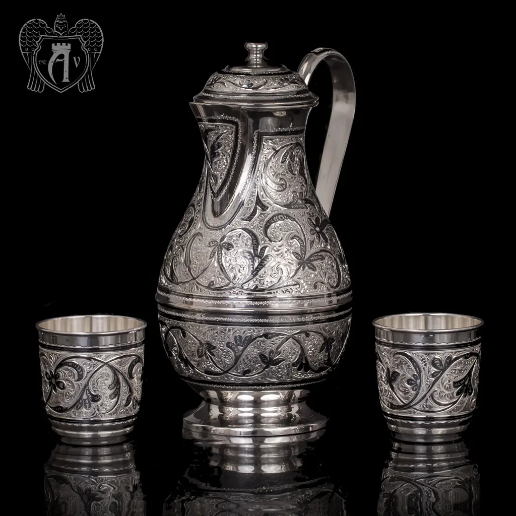 Сервиз серебряный «Мархарай» - фото 2