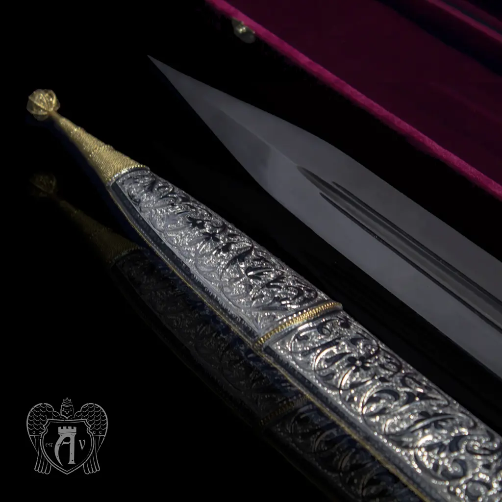 Серебряный кинжал «Горец» - фото 6