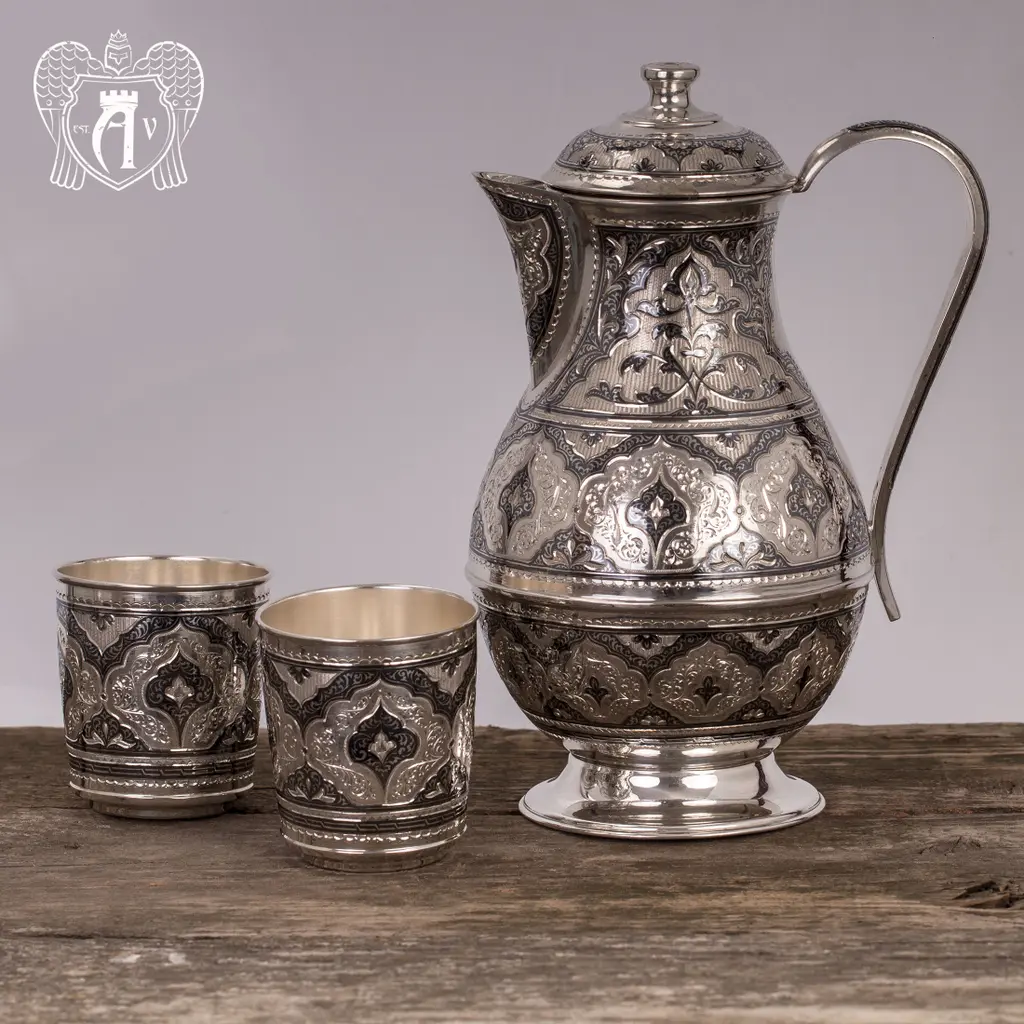 Сервиз серебряный «Витязь» - фото 2
