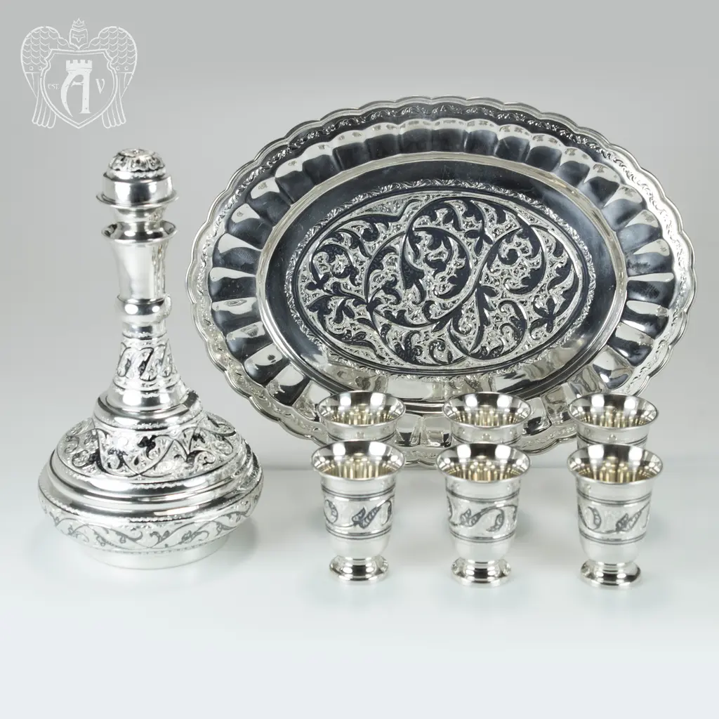 Сервиз серебряный «Купеческий» - фото 4