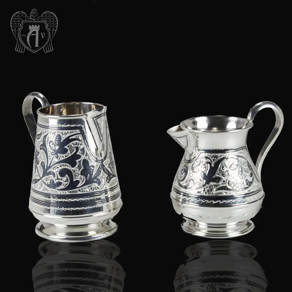 Серебряный молочник «Кубачинский» - фото 2