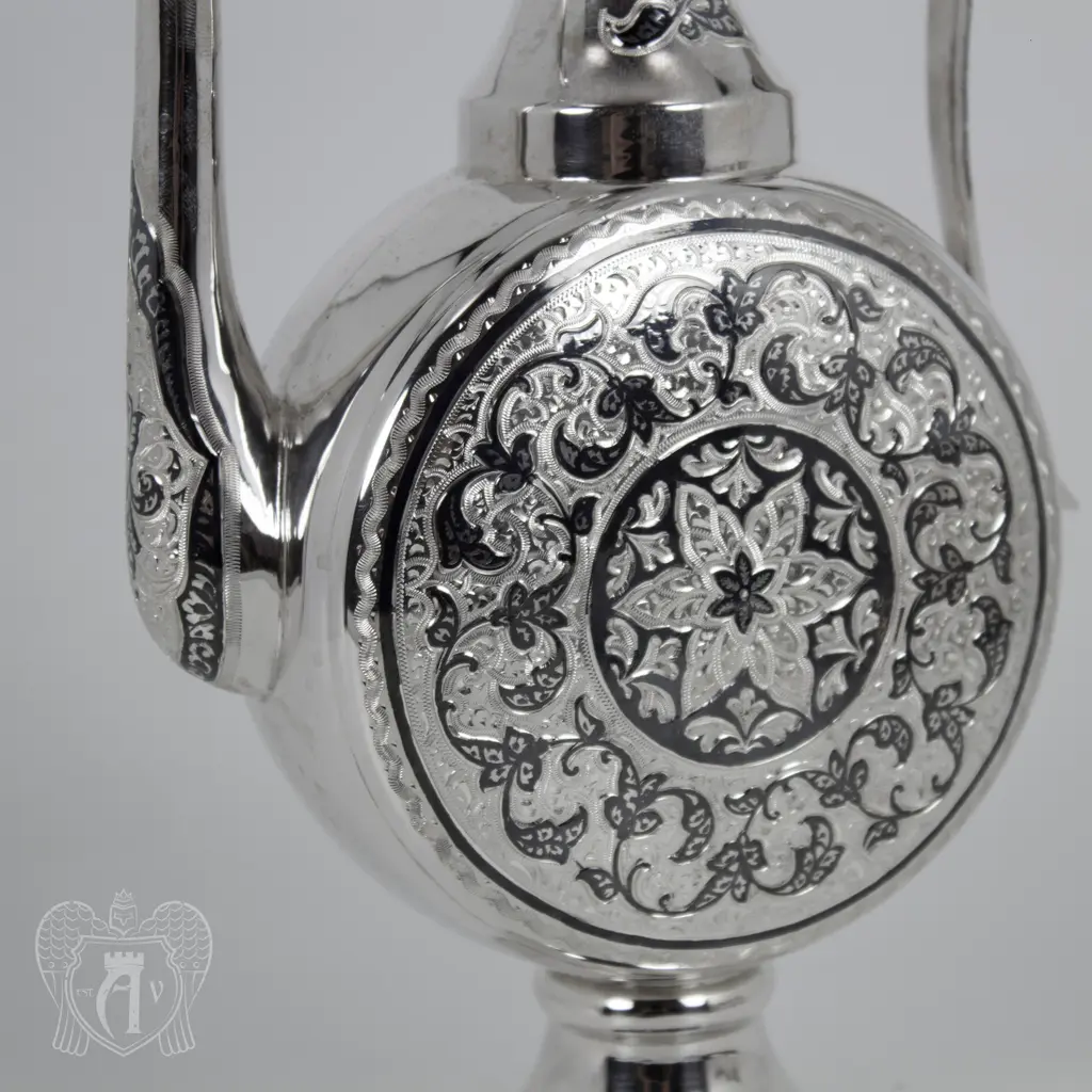 Сервиз серебряный коньячный «Жемчужина Востока» - фото 5