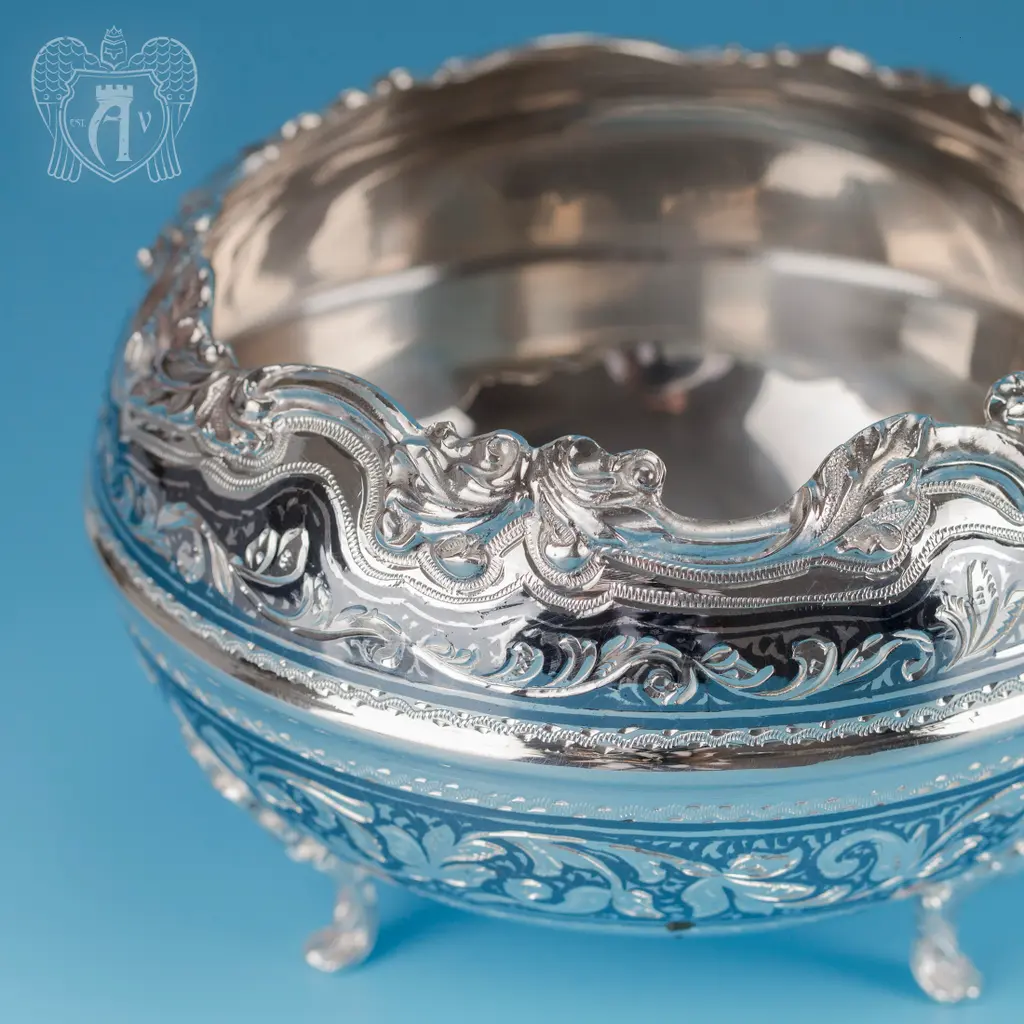 Серебряная вареньица\\сахарница «Сеньора» - фото 2