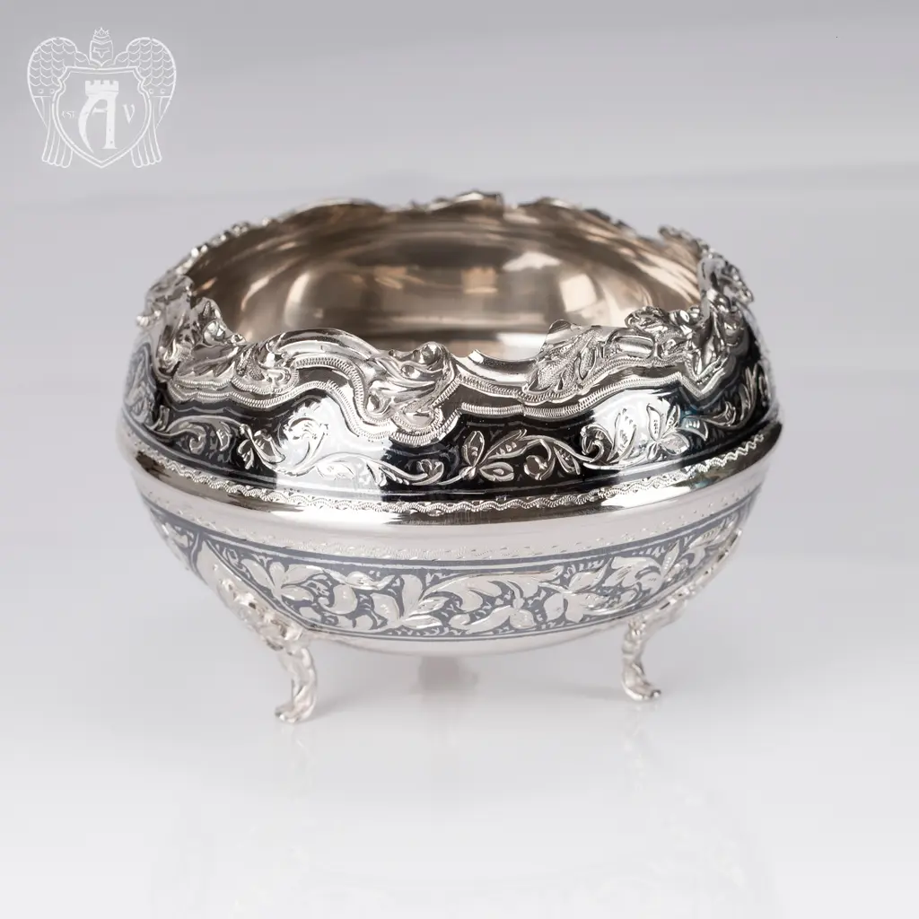 Серебряная вареньица\\сахарница «Сеньора» - фото 4