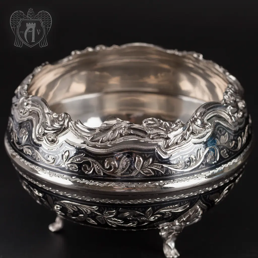 Серебряная вареньица\\сахарница «Сеньора» - фото 5