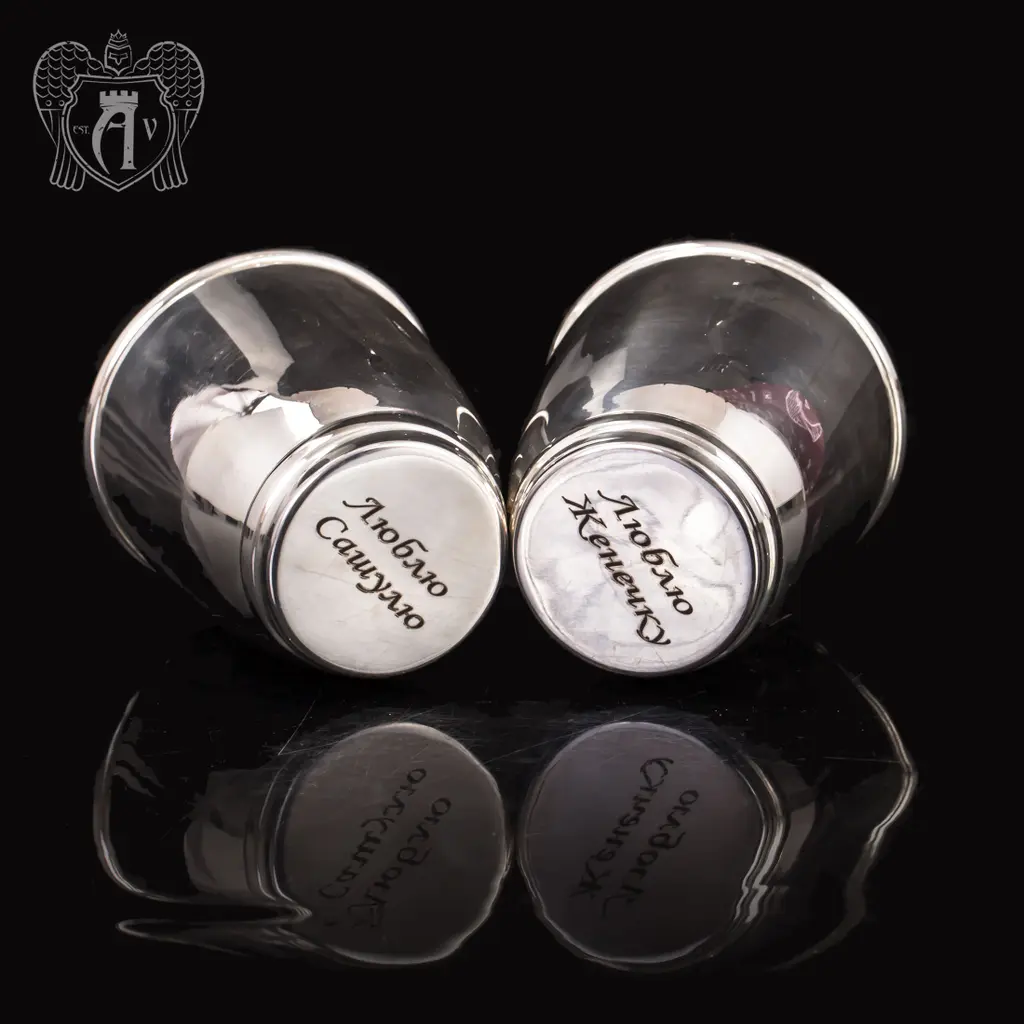 Набор серебряных стаканов «Греджио» - фото 4