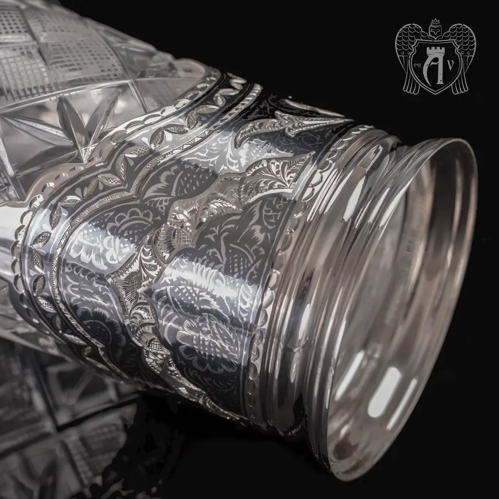 Подстаканник серебряный «Традиция» - фото 3