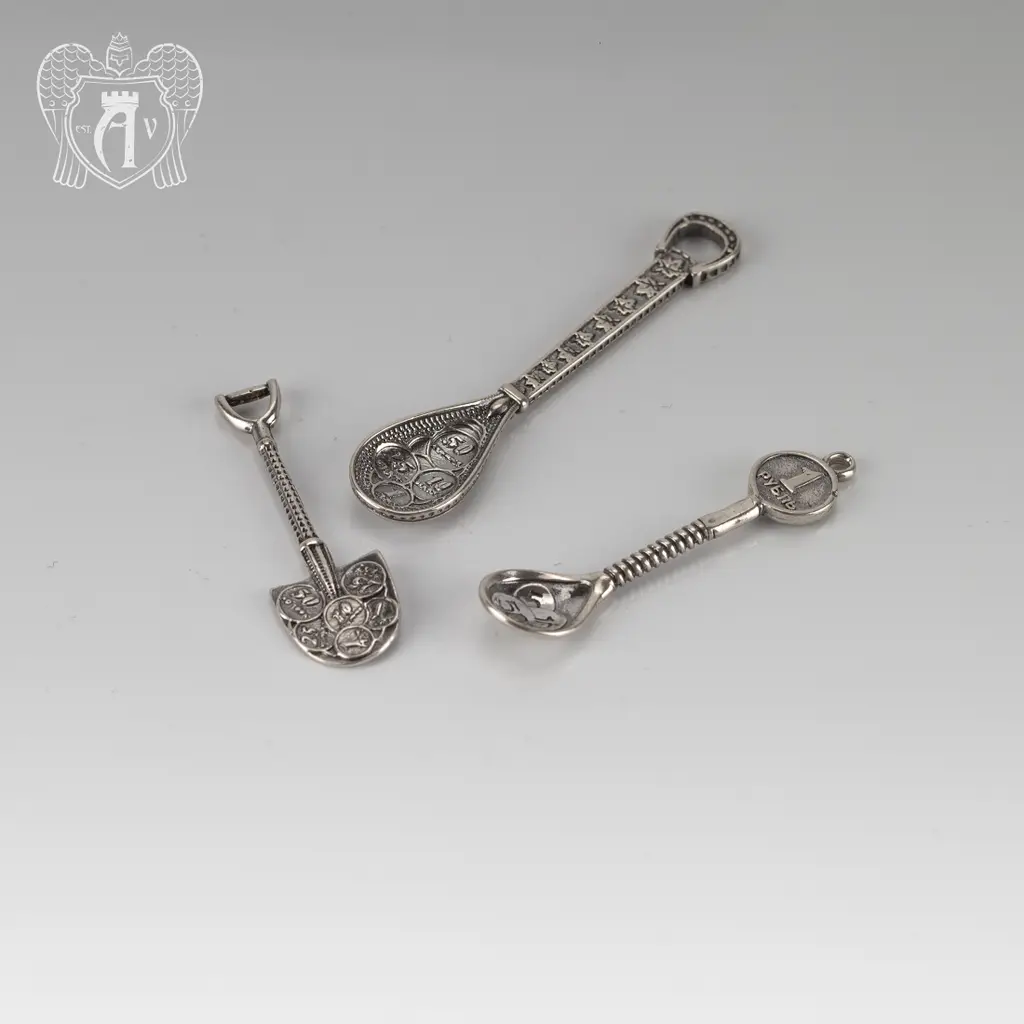 Серебряная ложка загребушка «Престиж» - фото 4