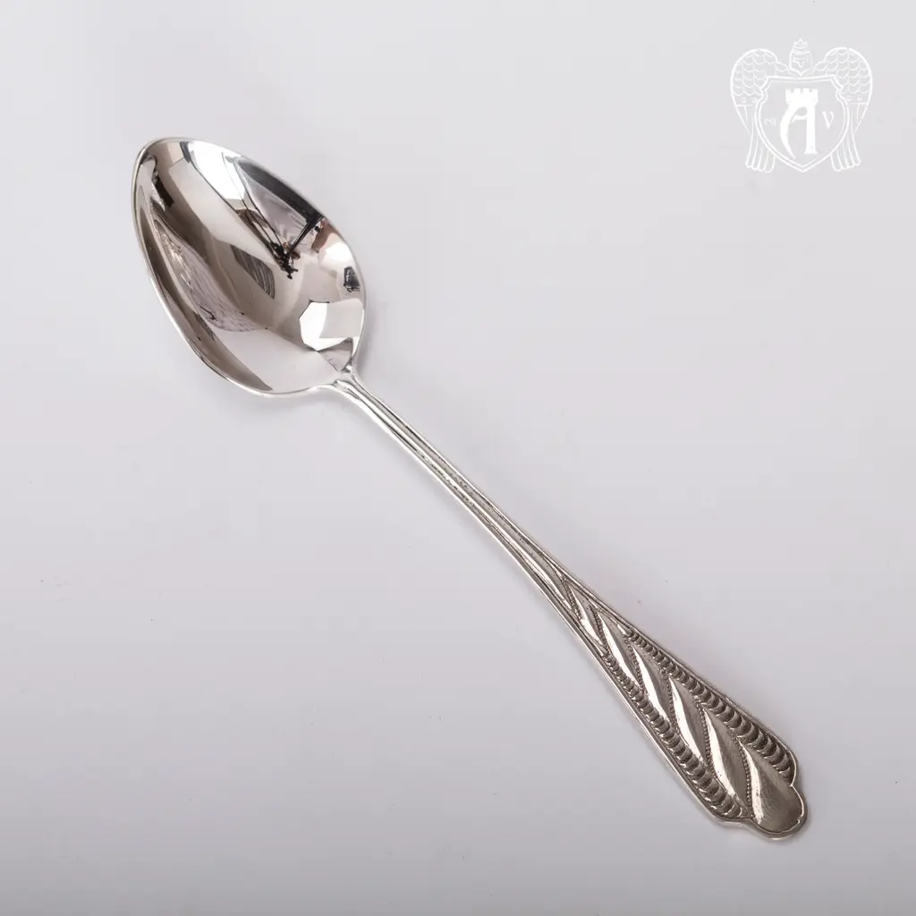 Серебряная чайная ложка  «Карина» - фото 4