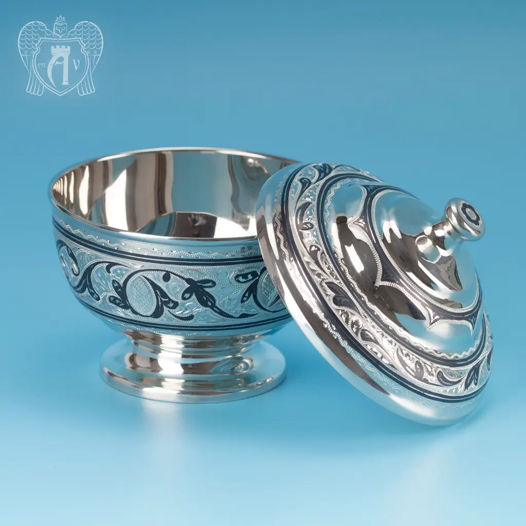 Вареньица серебряная «Кубачи» - фото 3