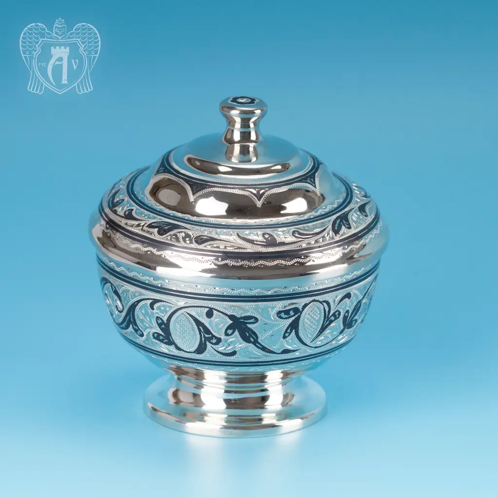 Вареньица серебряная «Кубачи» - фото 4