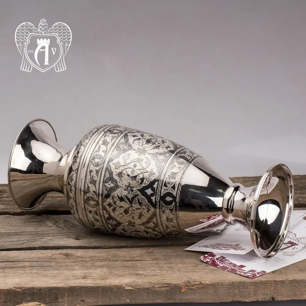 Ваза серебряная «Маркиза» - фото 5