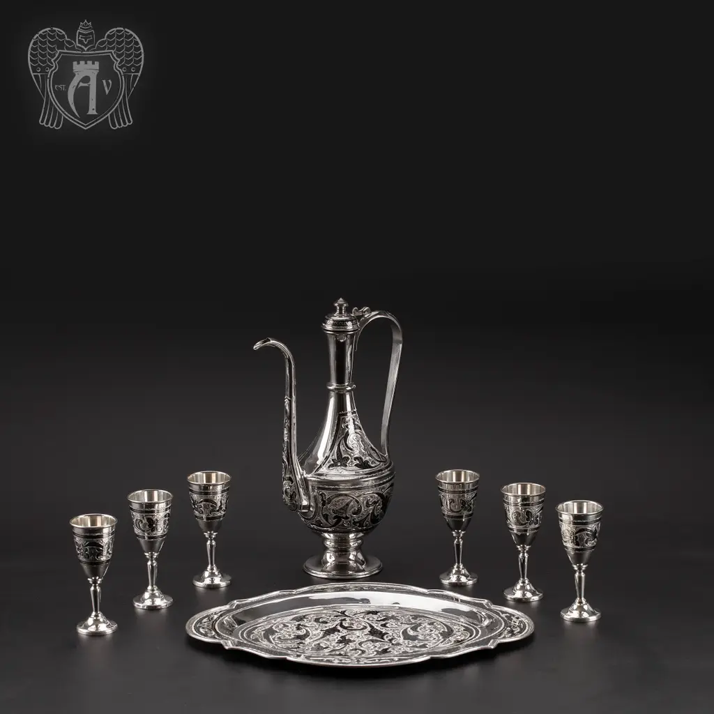 Коньячный сервиз «Кубачинский» - фото 6