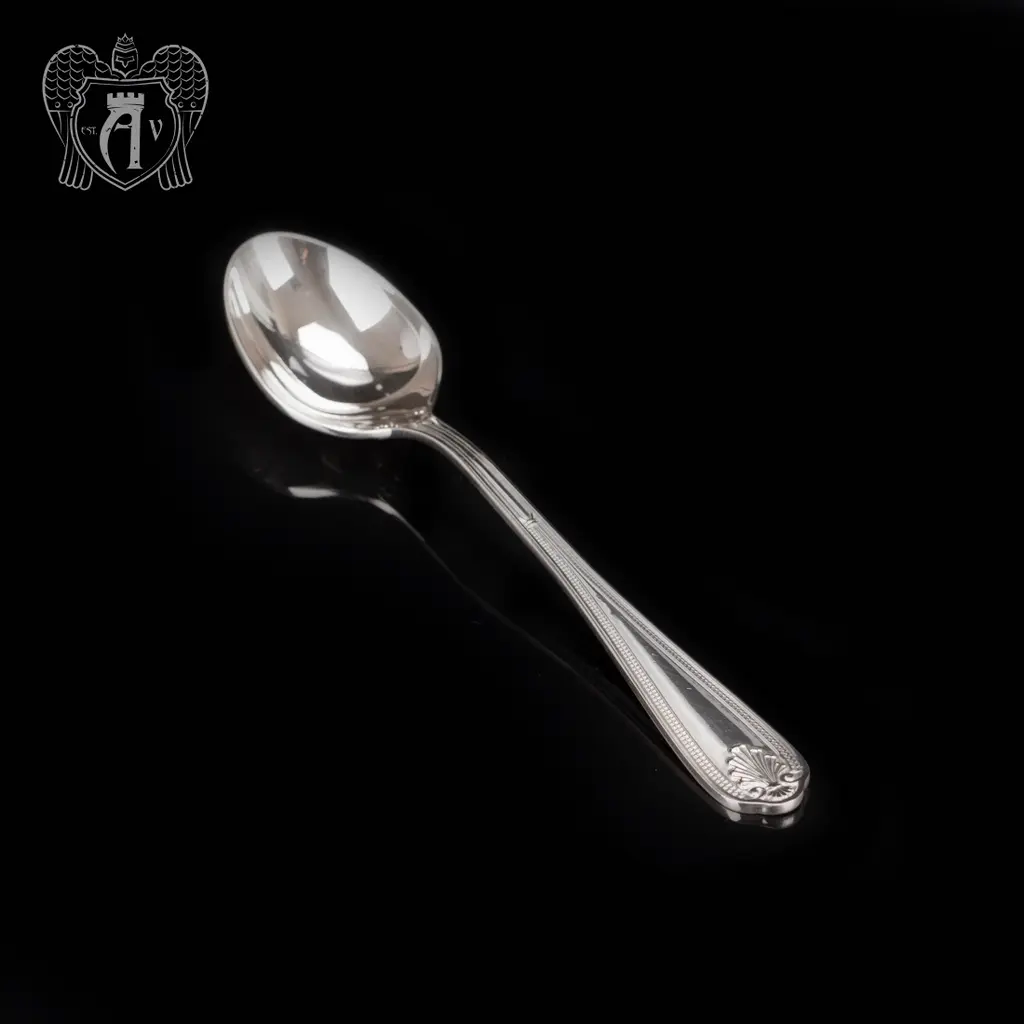 Кубачинские чайные ложки ручной работы «Элегант» комплект 6 шт - фото 2