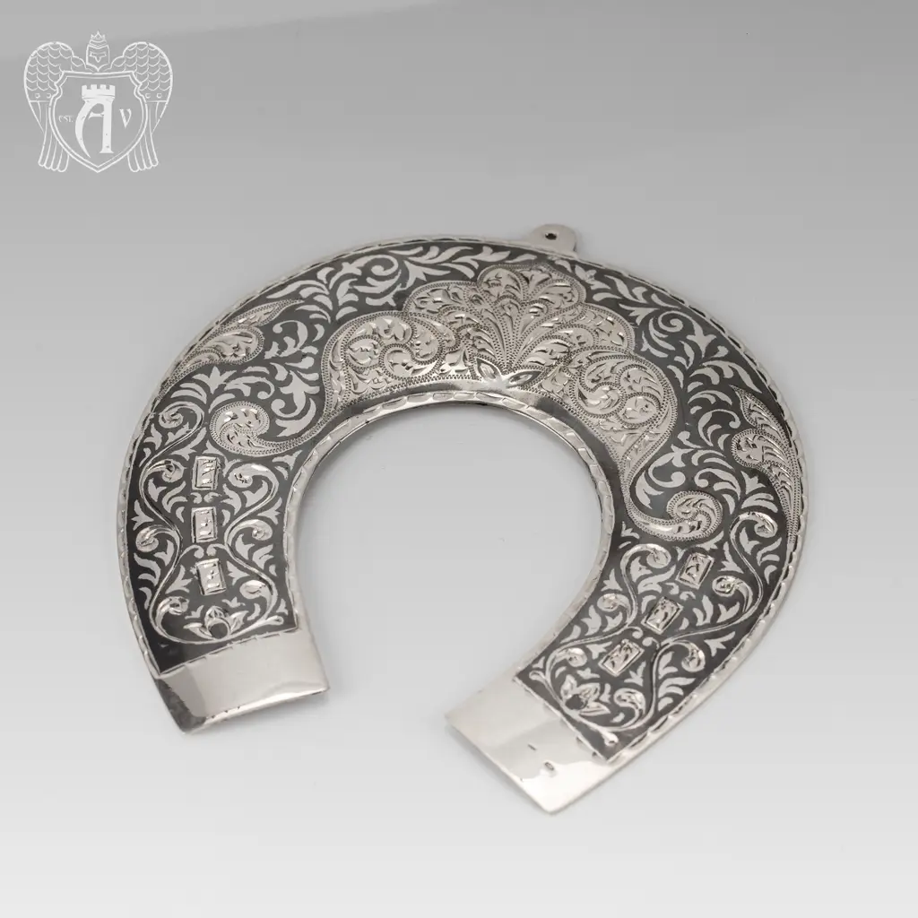 Серебряная подкова «Счастье в дом» - фото 2