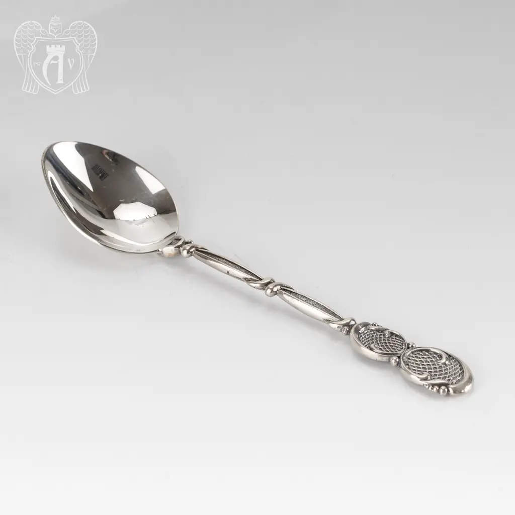 Серебряная чайная ложка  «Милена» - фото 2