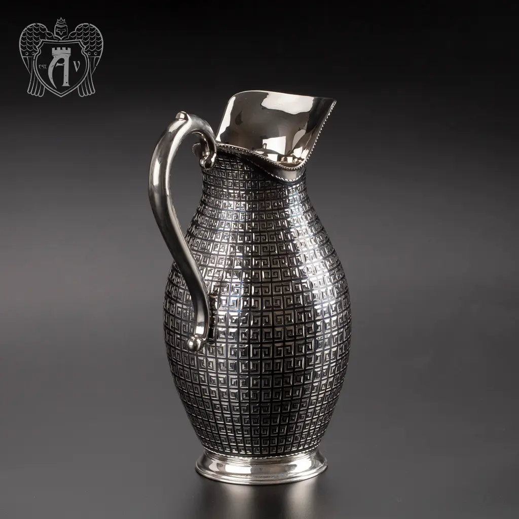Кувшин серебряный «Пески времени» - фото 3
