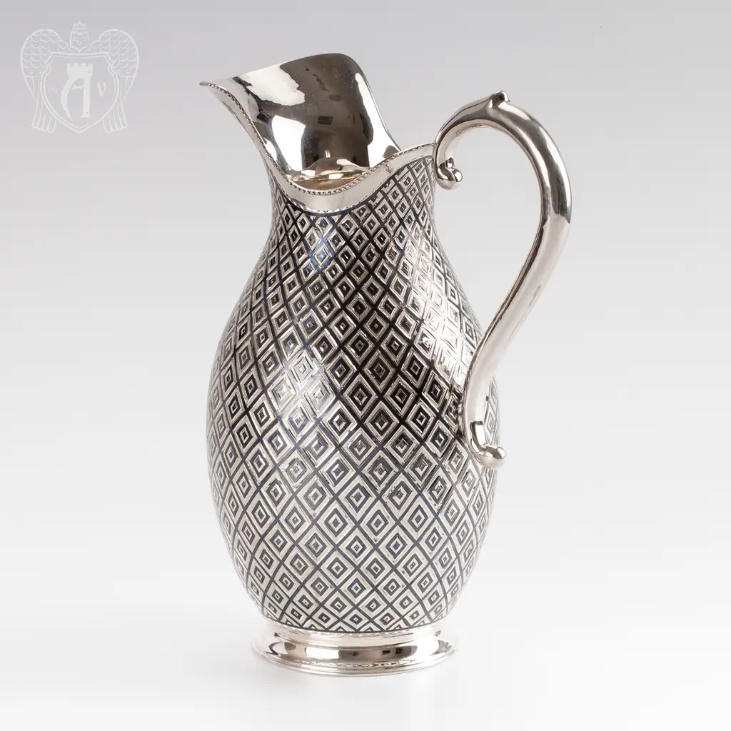 Кувшин серебряный «Фараон» - фото 5