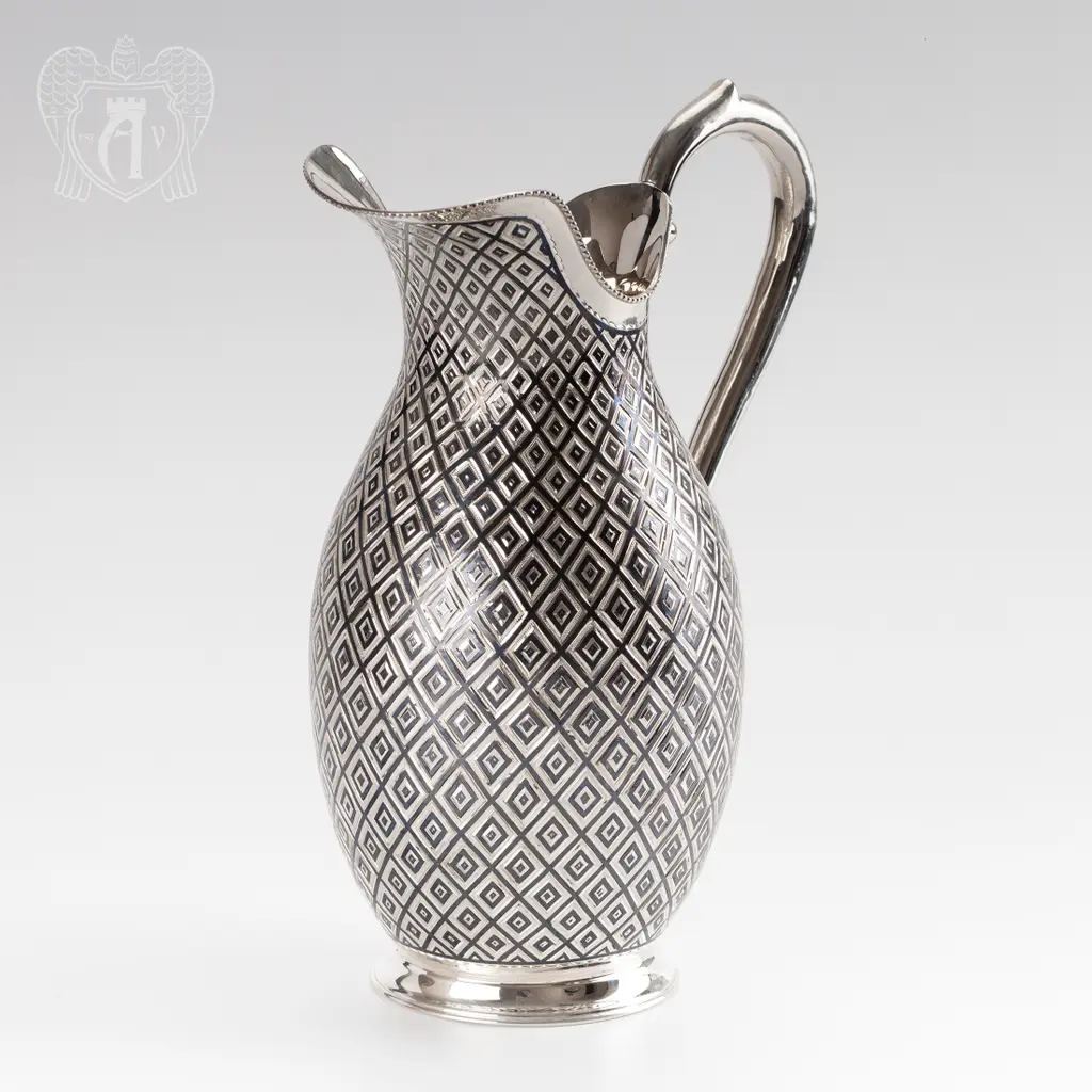 Кувшин серебряный «Фараон» - фото 6