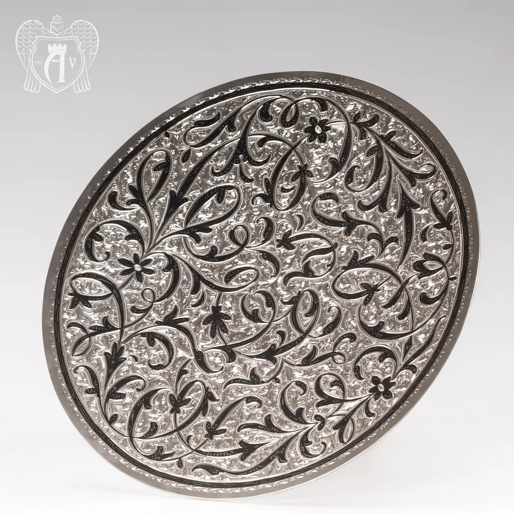 Блюдо из серебра «Маркиза» - фото 6