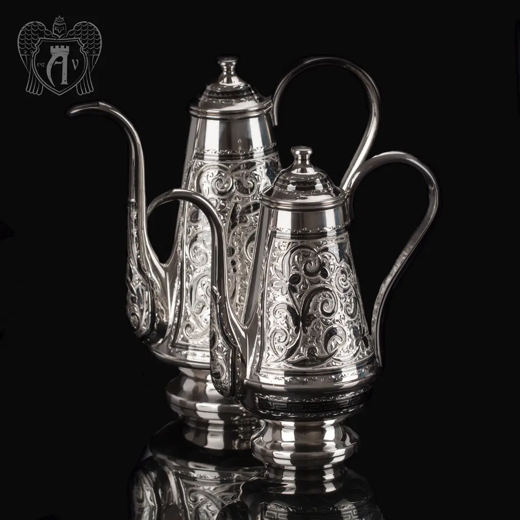 Сливочник из серебра «Бомонд» - фото 6