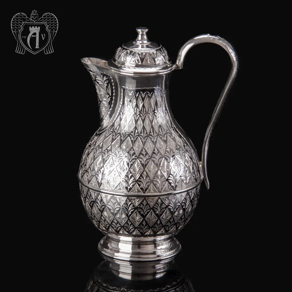 Серебряный кувшин маленький «Княжеский» - фото 3