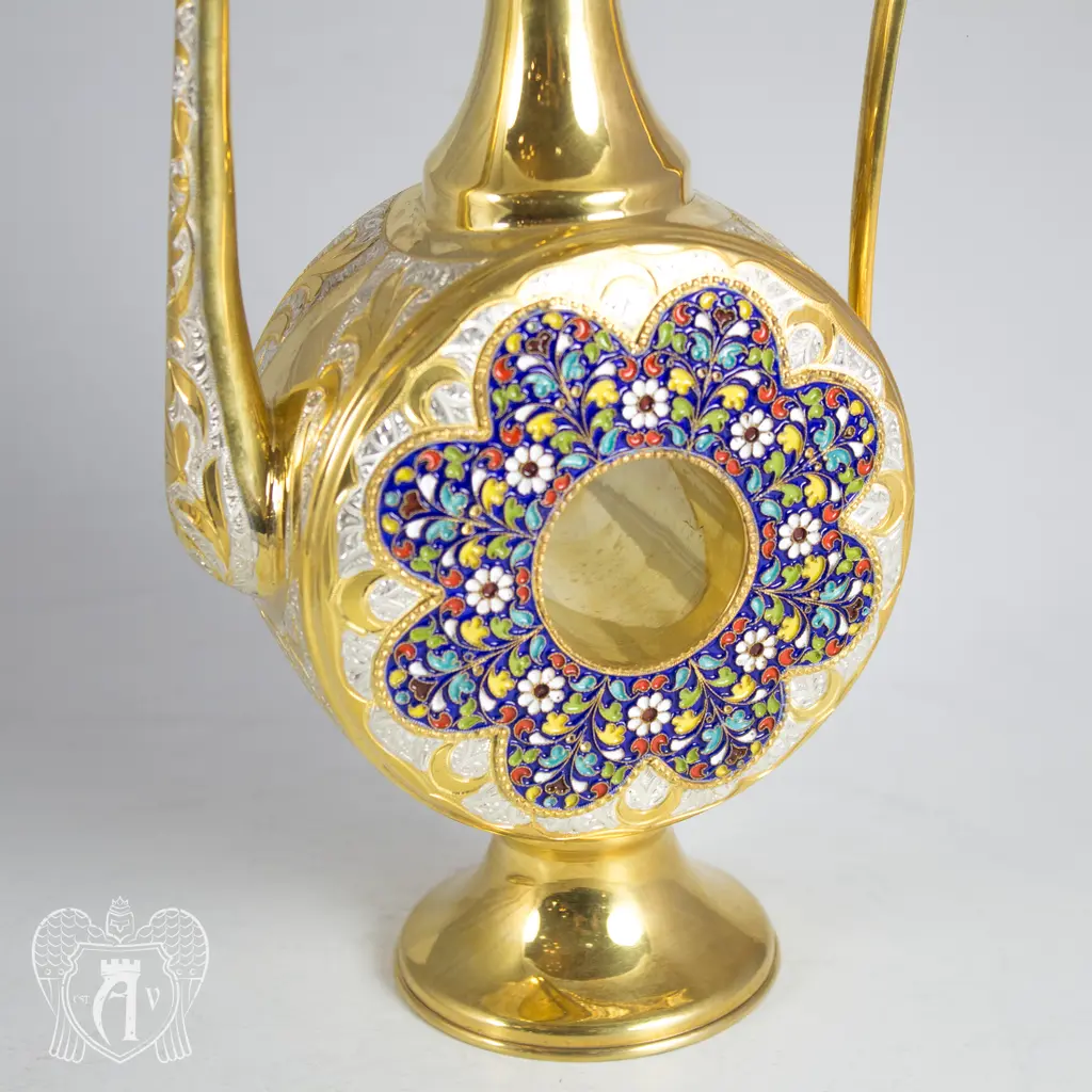 Серебряный кувшин для коньяка «Султанский» - фото 2