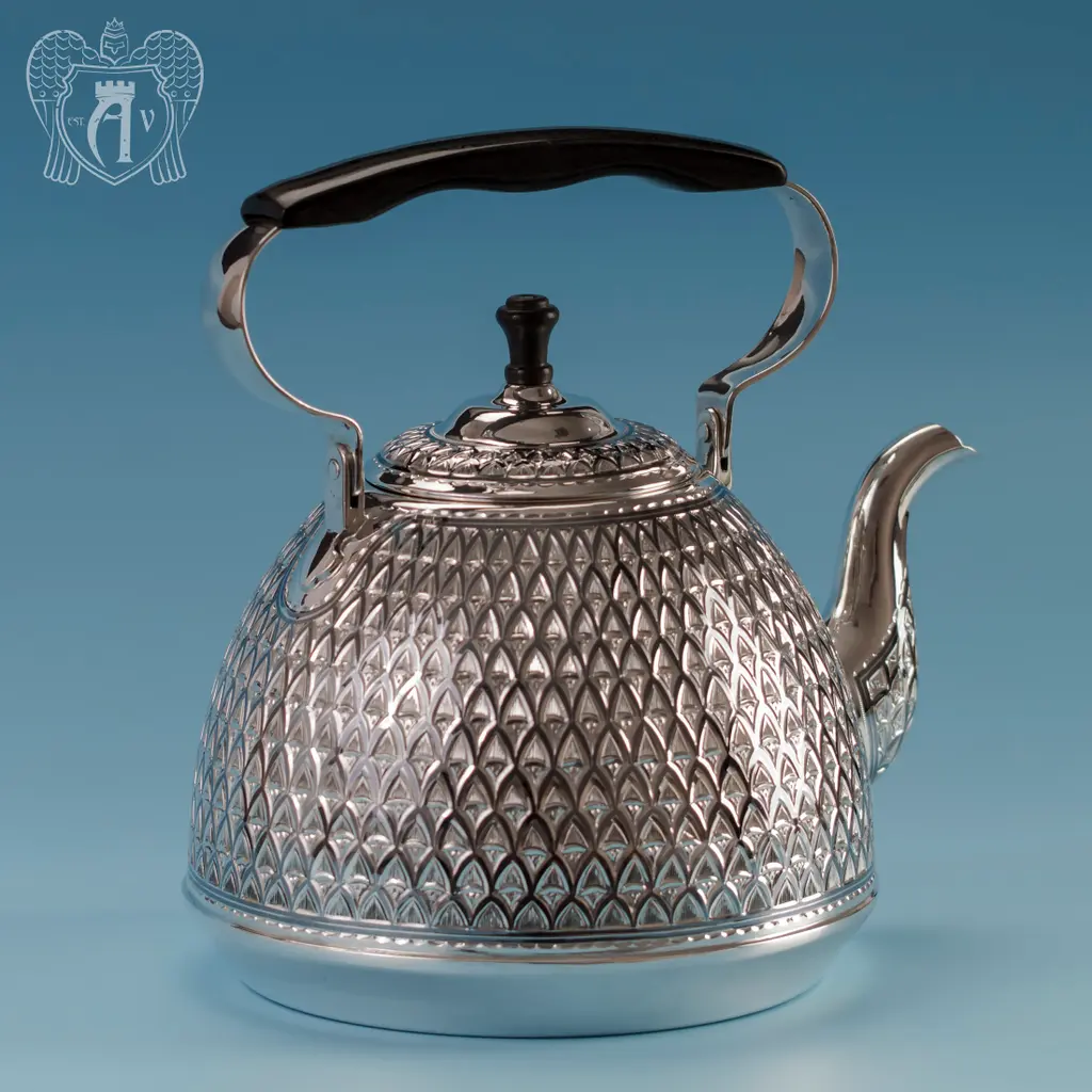 Серебряный чайник для кипячения «Восход» - фото 2