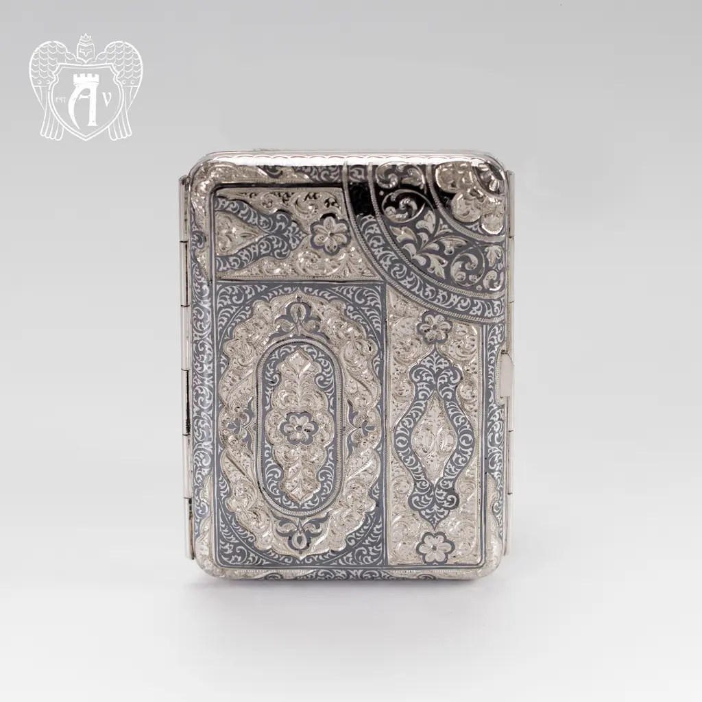 Серебряный портсигар «Дон» - фото 3