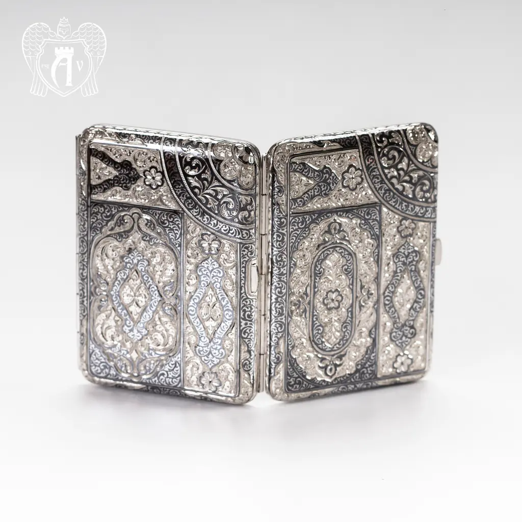 Серебряный портсигар «Дон» - фото 6