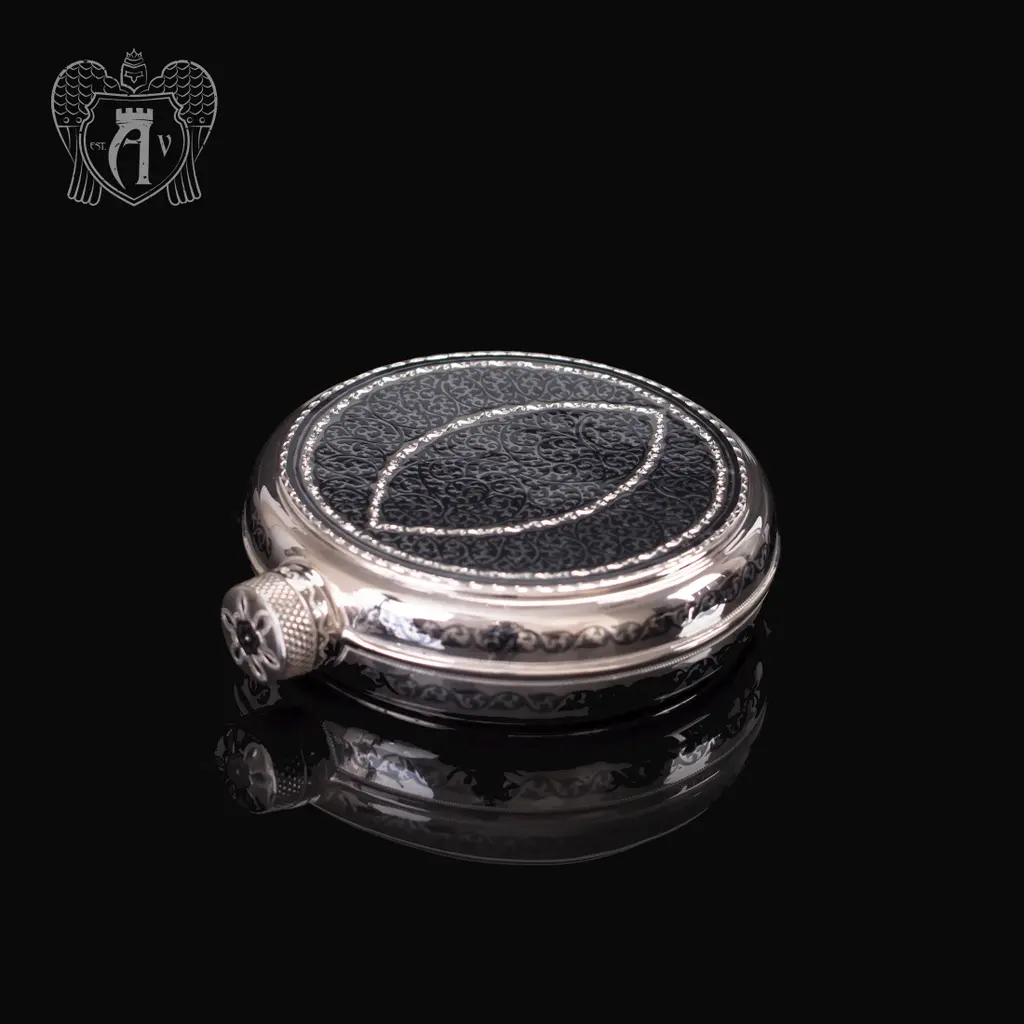 Серебряная фляжка «Магнат» - фото 3