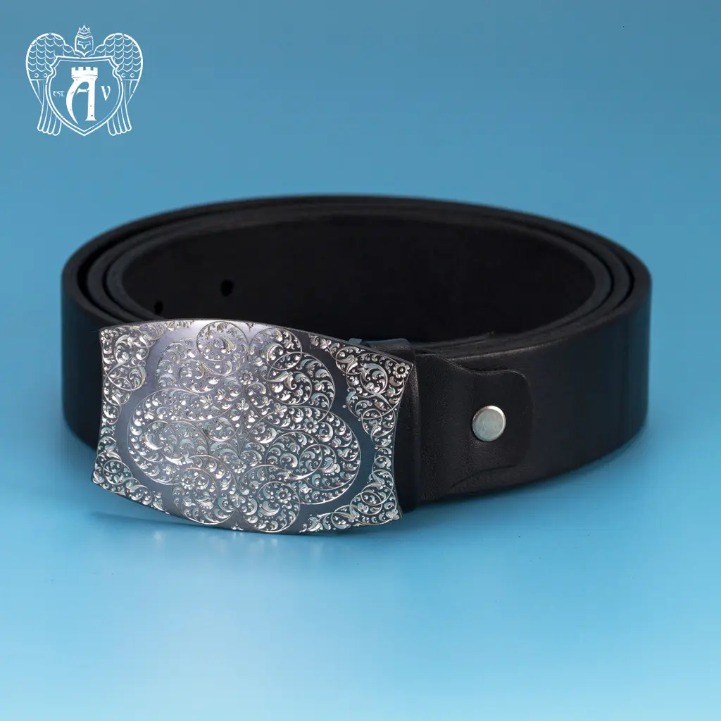 Серебряный ремень «Маклер» - фото 3