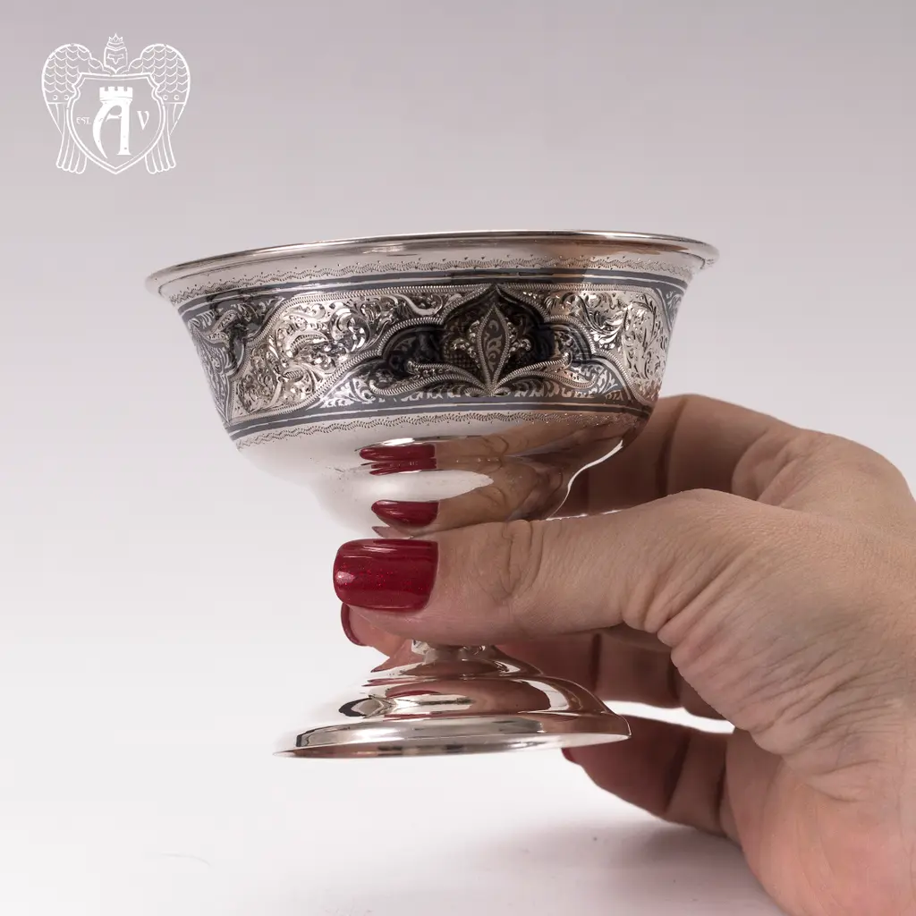 Вареньица серебряная «Каролина» - фото 2