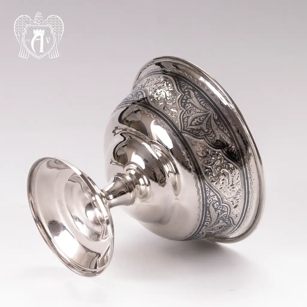 Вареньица серебряная «Каролина» - фото 3