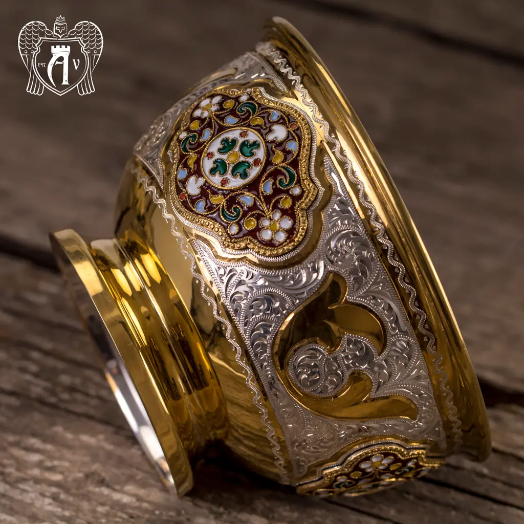 Серебряный сервиз чайный «Версаль» - фото 6