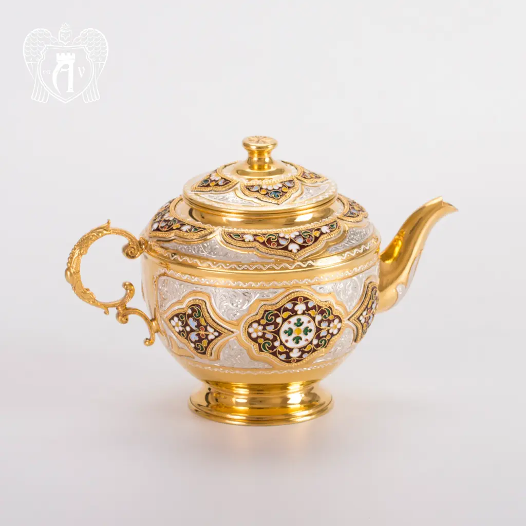 Чайник серебряный заварочный «Версаль» - фото 3