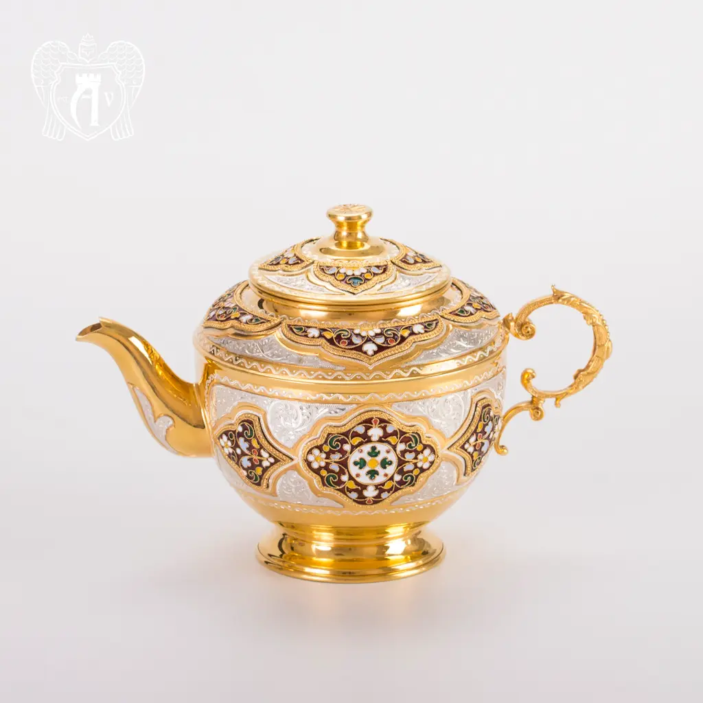 Чайник серебряный заварочный «Версаль» - фото 4
