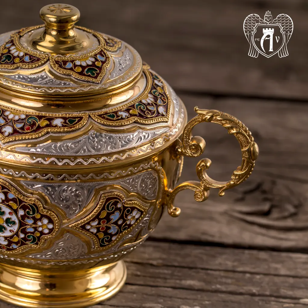 Серебряная сахарница «Версаль» - фото 2