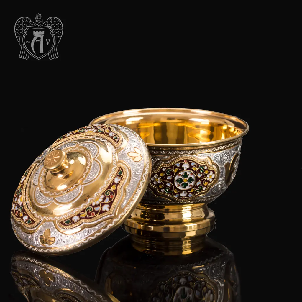 Серебряная вареньица «Версаль» - фото 3