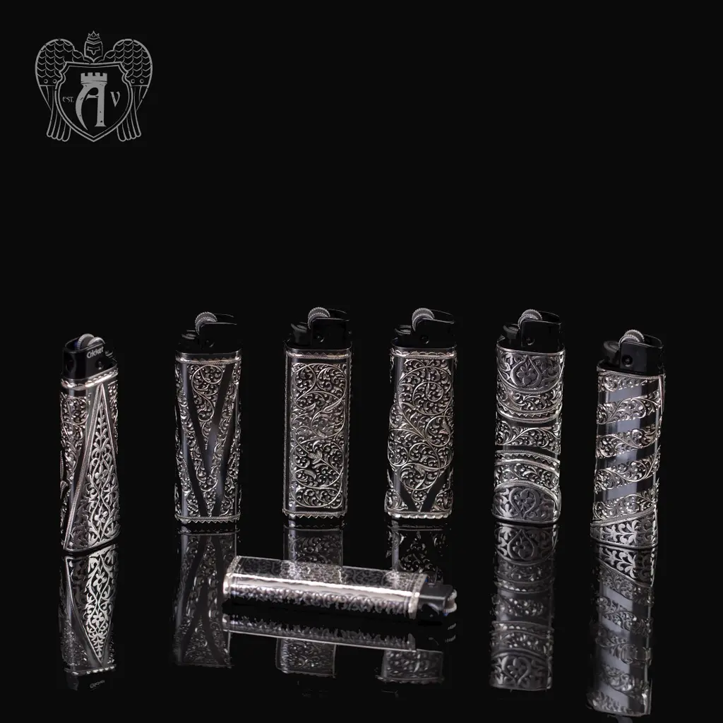 Зажигалка серебряная «Эго» - фото 2