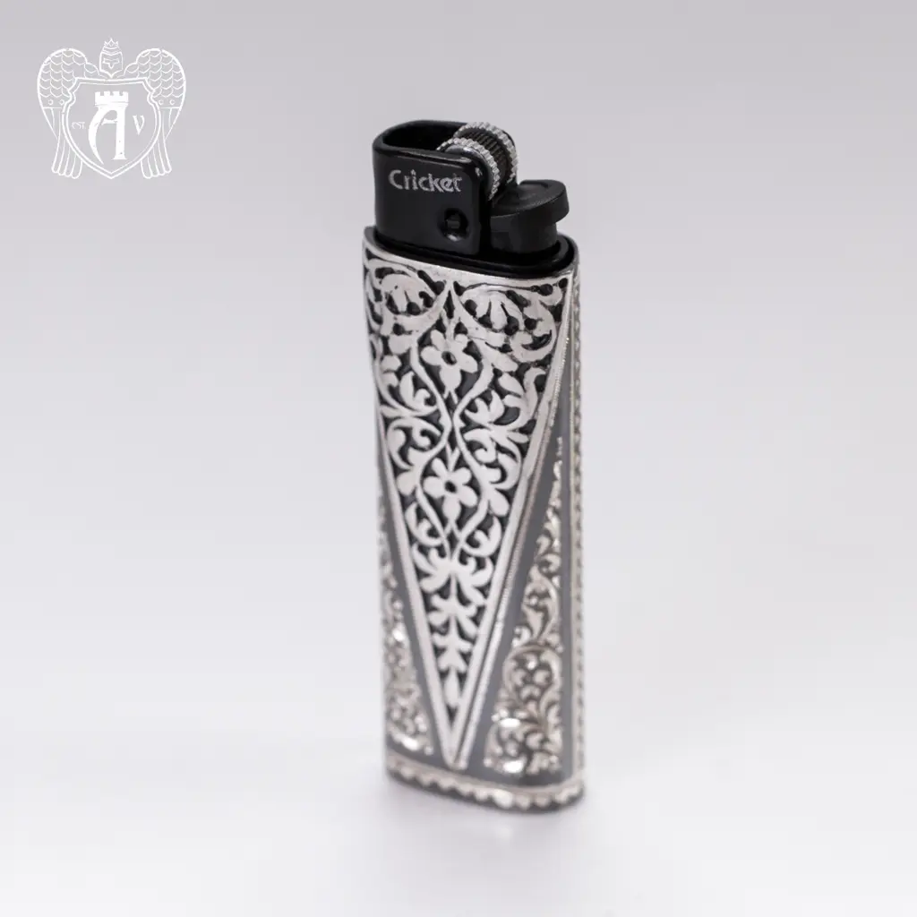 Зажигалка серебряная «Эго» - фото 3